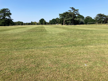 Photo of football pitch area at Hardwick Heath