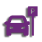 On street parking (civil parking enforcement) icon