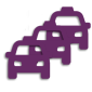 Hackney carriage vehicles icon