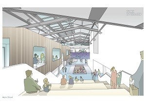 Western Way development - Main street flexible space500x