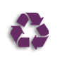Commercial recycling services icon