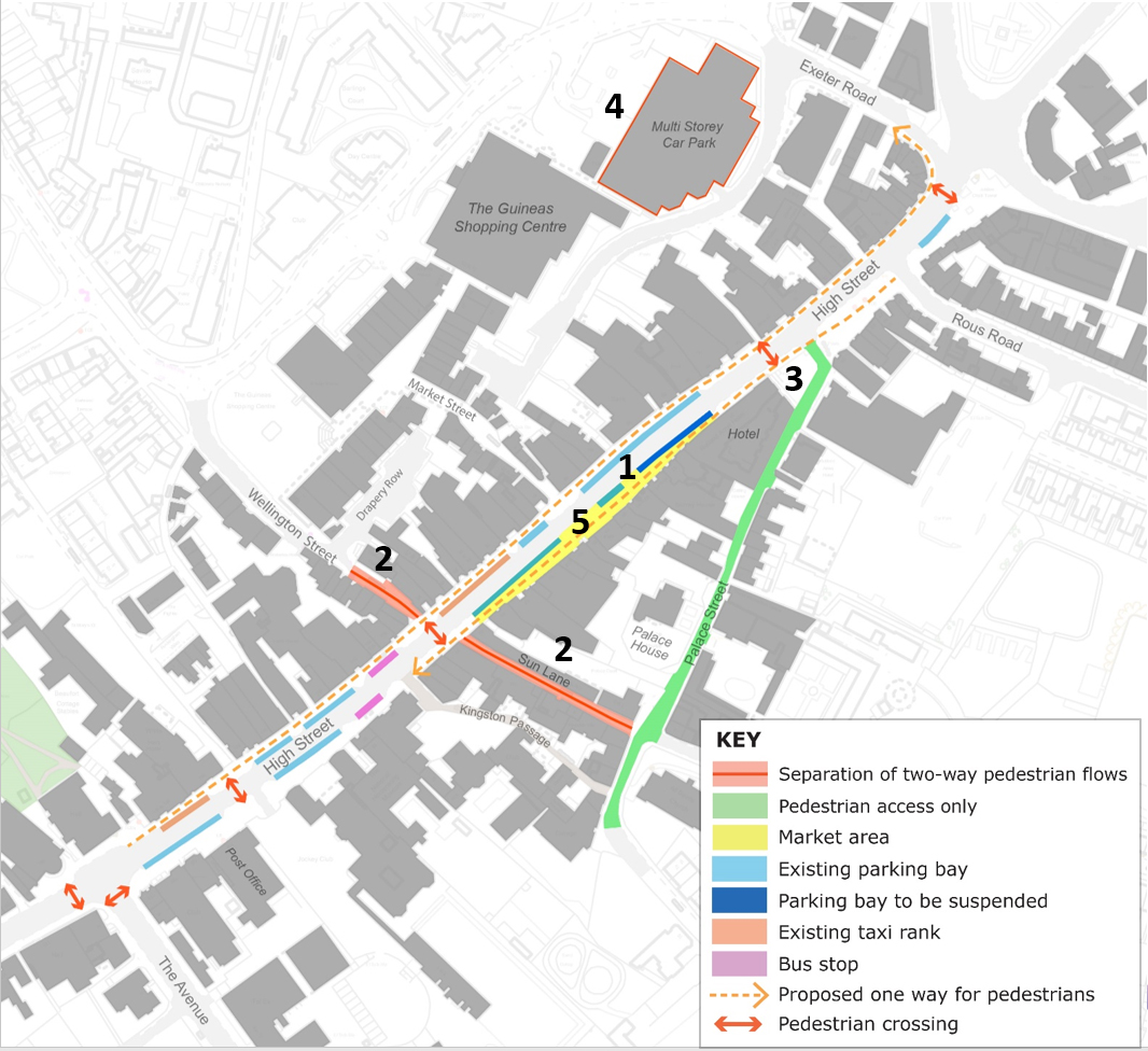 Safer places Newmarket