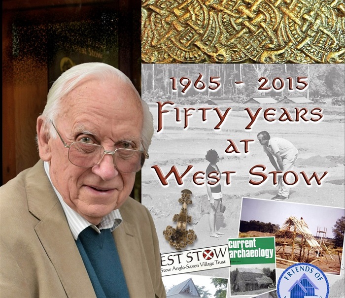 Dr Stanley West returned to celebrate the 50th anniversary of the excavations of West Stow which in turn led to his idea to recreate the Anglo-Saxon Village.