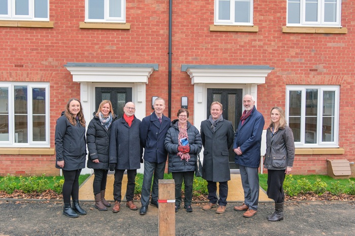 Money set aside from the council's redevelopment of The Old Post Office in Bury St Edmunds town centre has helped deliver affordable and social rent homes on the edge of the town. Money set aside from the council's redevelopment of The Old Post Office in Bury St Edmunds town centre has helped deliver affordable and social rent homes on the edge of the town.