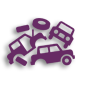 Abandoned vehicles icon