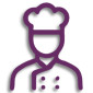 What is a food business icon