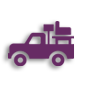 Moving home icon