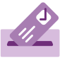 Voting and elections icon