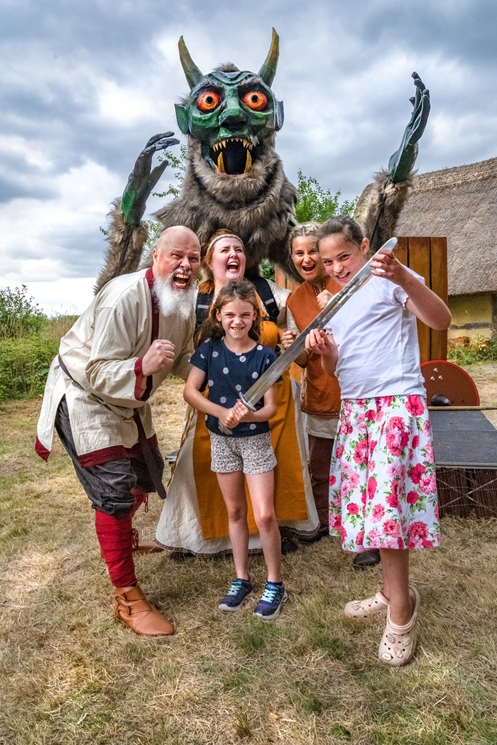 New to Dragon Fest - discover the story of Beowulf through an enchanting outside theatre production
