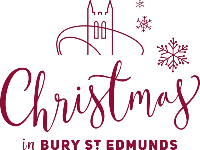Christmas in Bury St Edmunds logo Christmas in Bury St Edmunds logo in 2024