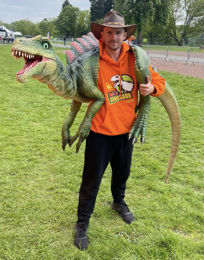 You can also meet dinosaurs at Dragon Fest - new to this year's event