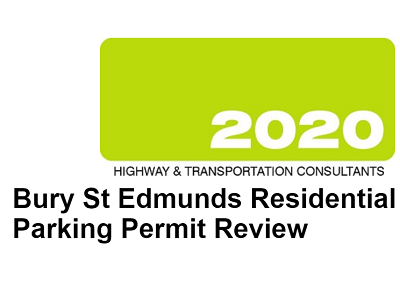 2020 Highway and Transportant Consultants. Bury St Edmunds Residential Parking Permit Review icon