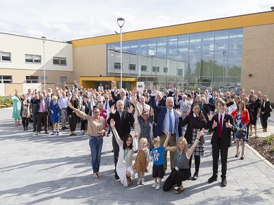 The official opening of the Mildenhall Hub in September 2021