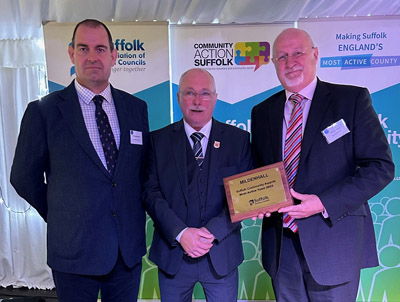 Mildenhall takes award as Most Active Town