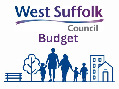 West Suffolk Council Budget graphic icon
