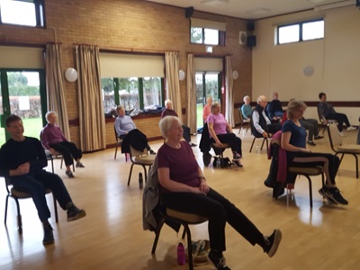 Freckenham keep fit - image courtesy of Active Suffolk icon