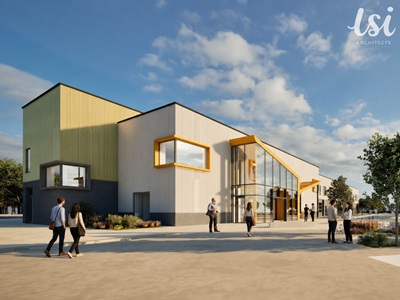 Artist impression of AME Centre icon