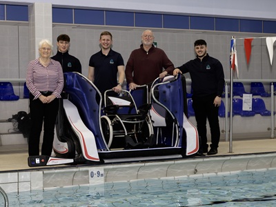 Abbeycroft improves accessibility to swimming with new £38,000 Pool Pod investment in Haverhill
