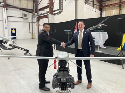 Cllr Wijenayaka and Rory Chamberlin icon