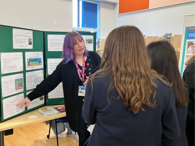 Photo of Careers Fair at Sybil Andrews Academy