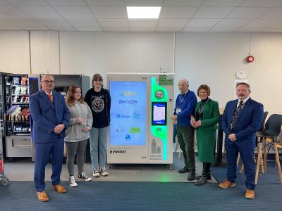 Image of Trovr Vending Machine at West Suffolk College