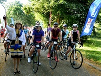 Women on Wheels event in Bury St Edmunds
