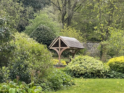 Wishing well in walled garden at Brandon Country Park icon