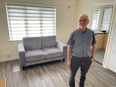 New temporary accommodation has come into use in Haverhill following its purchase and refurbishment by West Suffolk Council. Cllr Richard O'Driscoll, Cabinet Member for Housing visited the properties recently icon