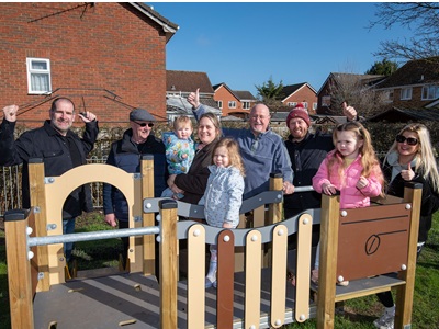 New play area for toddlers opens in Mildenhall