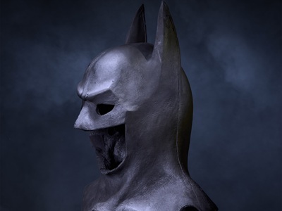 The Batman cowl from the 1989 Tim Burton Batman film. This iconic cowl created for Michael Keaton is coming to West Suffolk as part of an exciting exhibition. icon