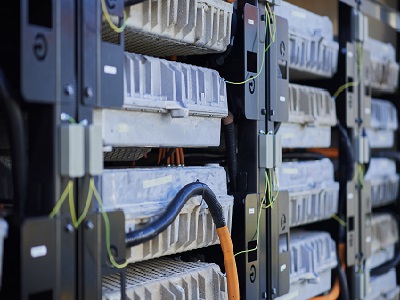 A storage battery made by Connected Energy
