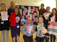 LifeLink coordinator Charlotte Murphy, Robert Everitt, Lois Wreathall from WSCCG, LifeLink coordinators Robert Jones and Elaine Hewes, Robin Millar, Suzanne Stevenson, Social Prescribing Project Manager and Theresa McNeil from St Nicholas Hospice Care