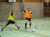 Cllr Terry Clements, Mayor of St Edmundsbury takes part in walking football to promote the activity which is free until the end of February