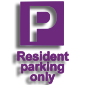 Residents parking schemes (Zones) icon