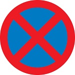 Clearway sign - no stopping