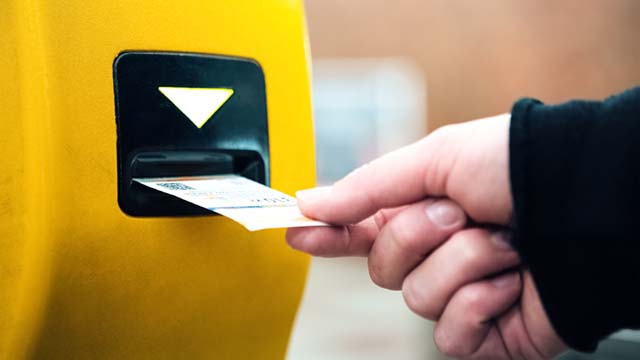Parking ticket machine